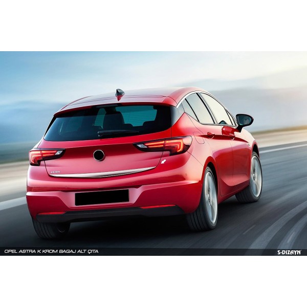 Nerez lišta spodnej hrany zadných dverí Opel Astra K Hatchback