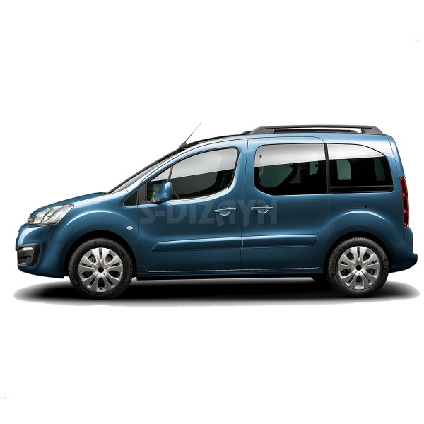 Nerez lišty spodnej hrany okien dverí Peugeot Partner Tepee