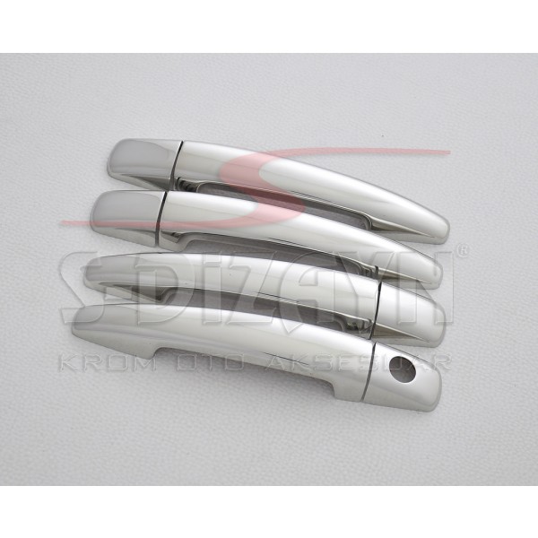 Nerez kryty kľučiek Peugeot 2008 I - 8 ks