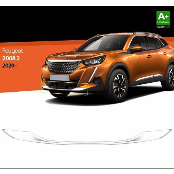Nerez lišta predného nárazníka Peugeot 2008 II