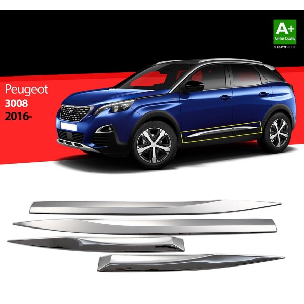 Nerez lišty dverí Peugeot 3008 II