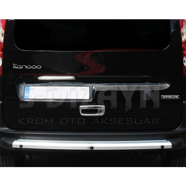 Nerez dekoračná lišta nad ŠPZ Renault Kangoo II