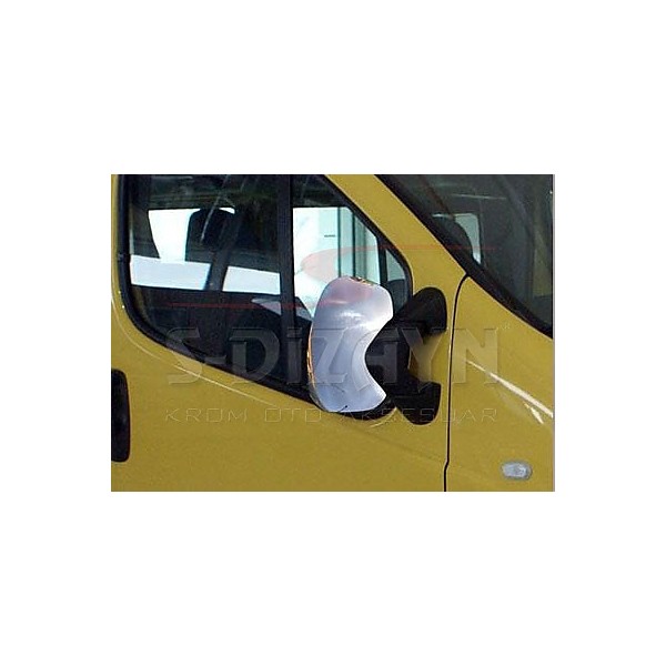 Chrómové kryty zrkadiel Renault Trafic II