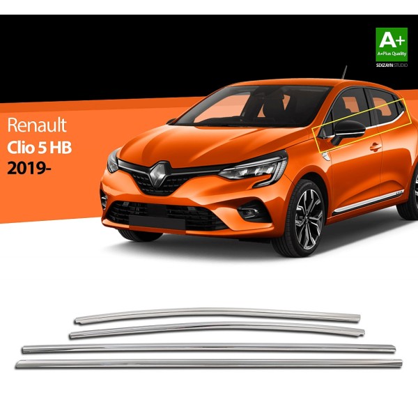 Nerez lišty spodnej hrany okien dverí Renault Clio V