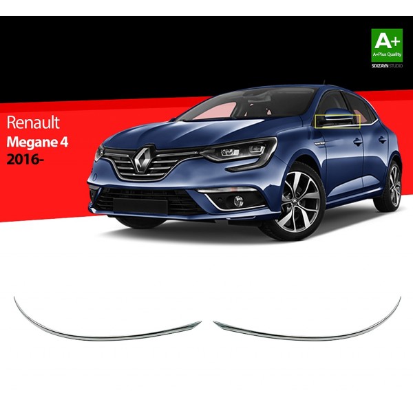 Nerez dekoračné lišty bočných zrkadiel Renault Mégane IV GranCoupé