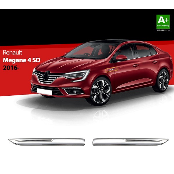Nerez dekoračné lišty predných blatníkov Renault Mégane IV GranCoupé