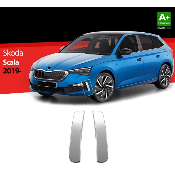 Nerez rámčeky hmlovky Škoda Scala