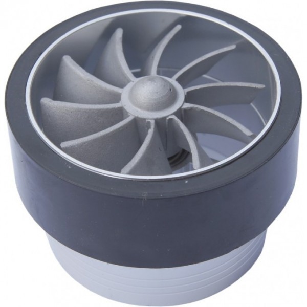 TURBO ventilátor R1 strieborný 75-94