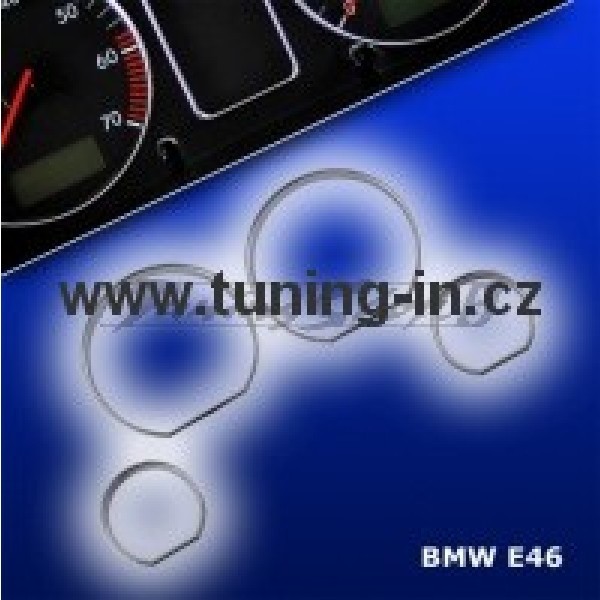 Rámčeky budíkov BMW 3 E46