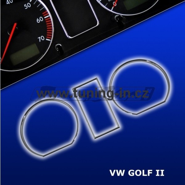 Rámčeky budíkov VW Golf II, Jetta, Scirocco