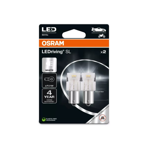 OSRAM LED autožiarovky LEDriving SL P21W, biela