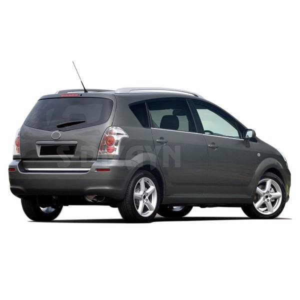 Nerez lišty spodnej hrany okien dverí Toyota Corolla Verso II