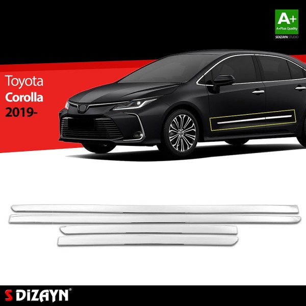 Nerez lišty dverí Toyota Corolla E210 Sedan