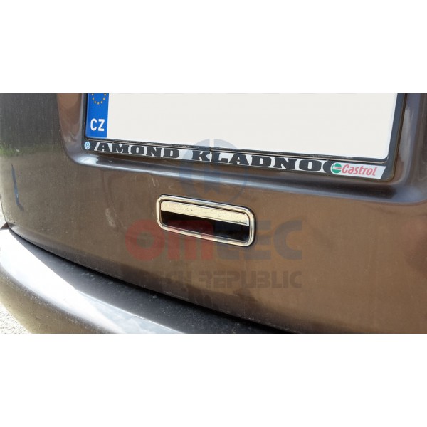 VW Caddy facelift 2010+ - nerez chrom kryty držadla zadných 5.dverí - OMTEC