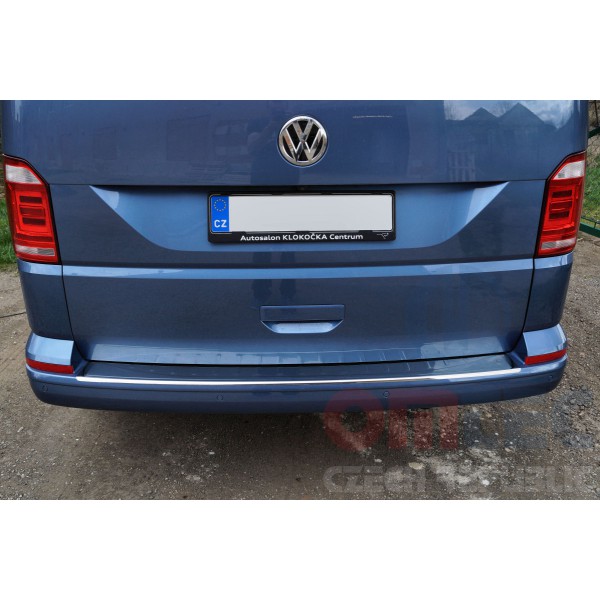 VW T6 - NEREZ chrom ochranný panel zadného nárazníka