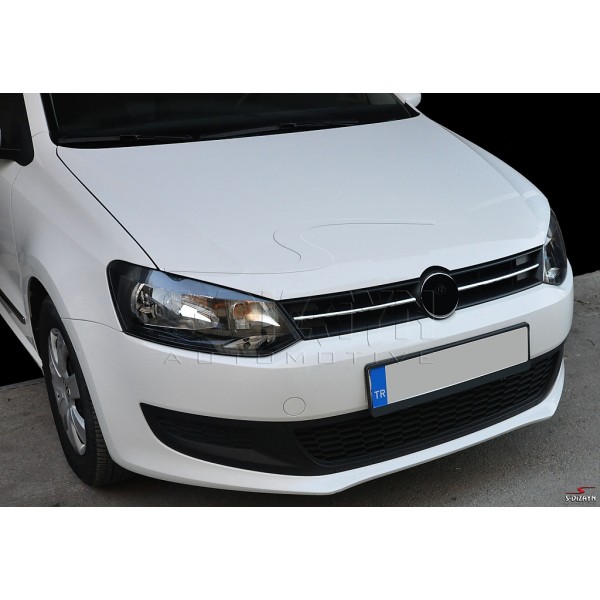 Nerez lišty masky Volkswagen Polo 6R