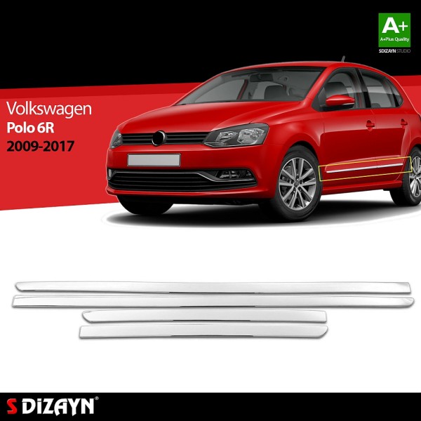 Nerez lišty dverí Volkswagen Polo 6R