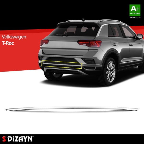 Nerez lišta zadného nárazníka Volkswagen T-Roc