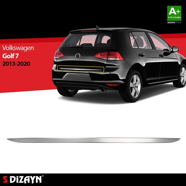 Nerez lišta spodnej hrany zadných dverí Volkswagen Golf VII