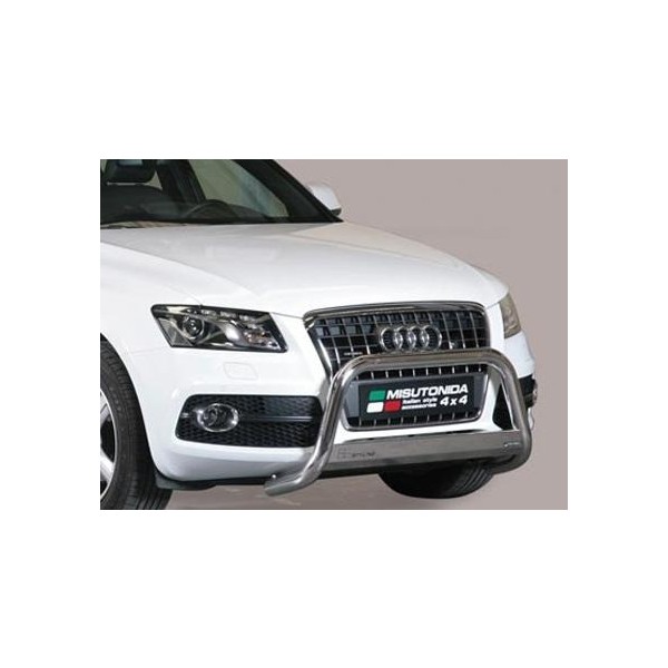 Audi Q5 nerezový predný ochranný rám 63mm