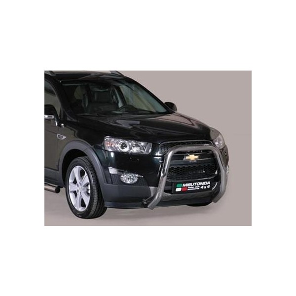 Chevrolet Captiva nerezový predný ochranný rám 76mm