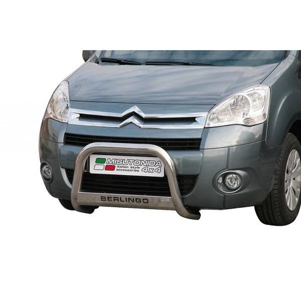 Citroen Berlingo nerezový predný ochranný rám 63mm