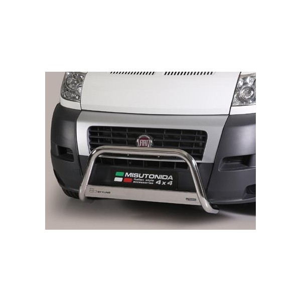Fiat Ducato III nerezový predný ochranný rám 63mm