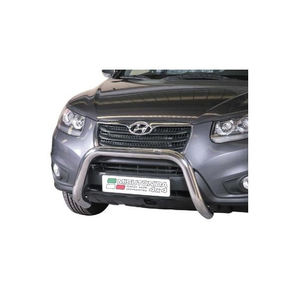 Hyundai Santa-Fe II FL nerezový predný ochranný rám 76mm