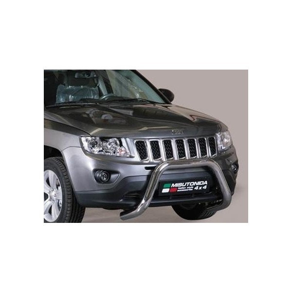JEEP Compass nerezový predný ochranný rám 76mm