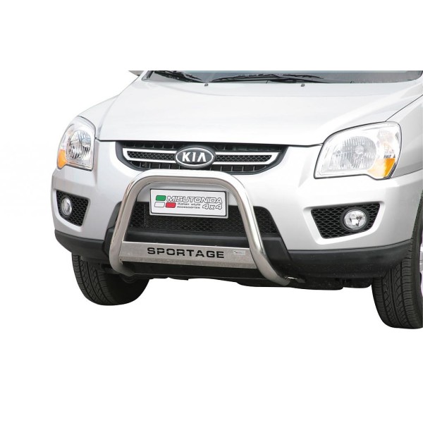 Kia Sportage II FL nerezový predný ochranný rám 63mm