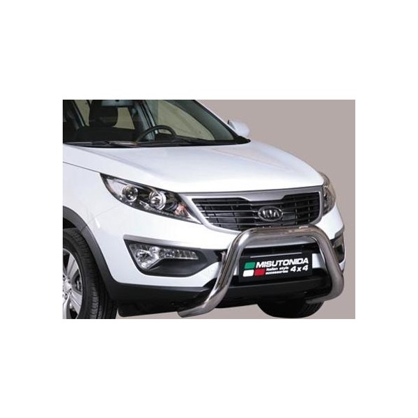 Kia Sportage III nerezový predný ochranný rám 76mm