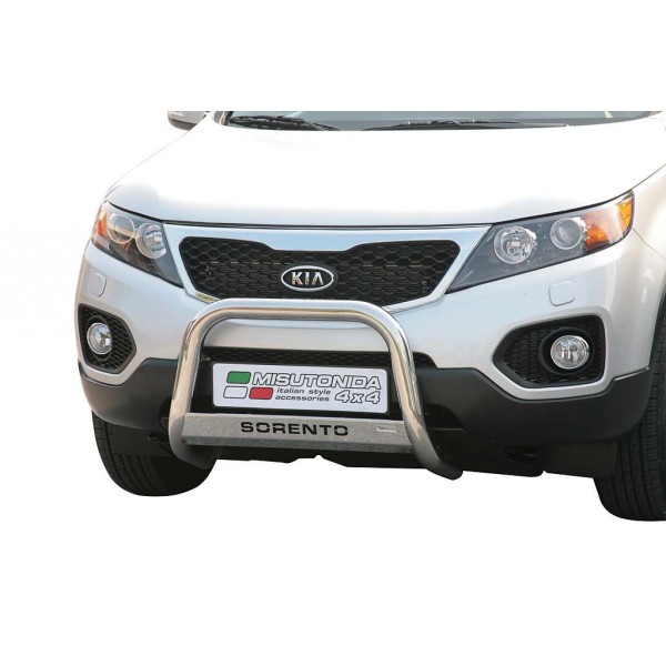 Kia Sorento II nerezový predný ochranný rám 63mm