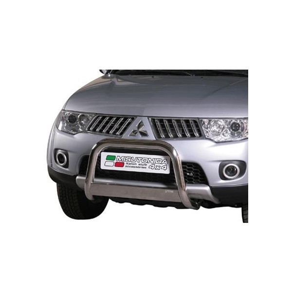 Mitsubishi L200 IV FL nerezový predný ochranný rám 63mm