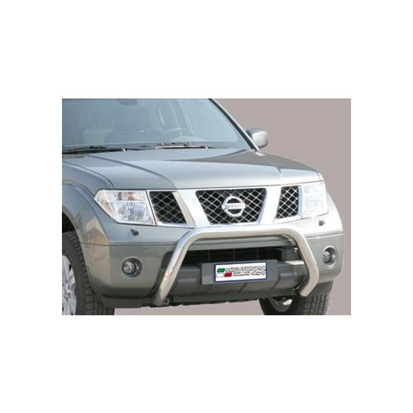 Nissan Pathfinder III nerezový predný ochranný rám 76mm
