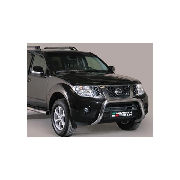 Nissan Pathfinder V6 III FL nerezový predný ochranný rám 76mm