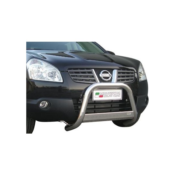 Nissan Qashqai nerezový predný ochranný rám 63mm