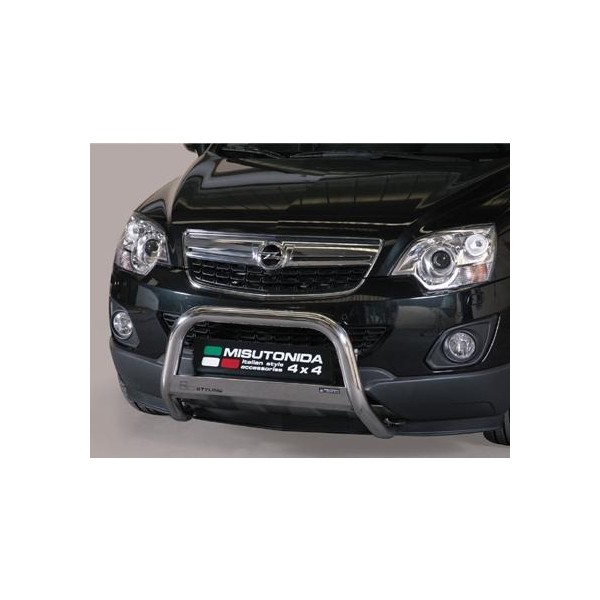 Opel Antara FL nerezový predný ochranný rám 63mm