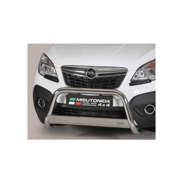 Opel Mokka nerezový predný ochranný rám 63mm