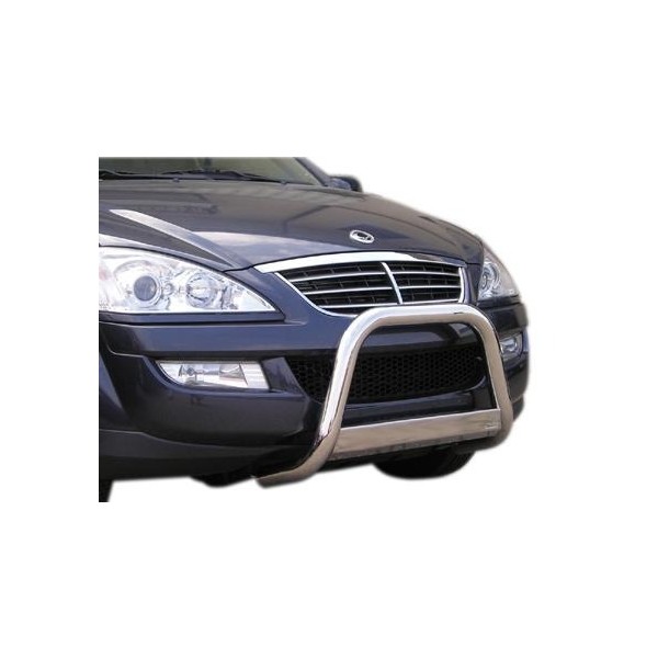 SsangYong Kyron nerezový predný ochranný rám 63mm