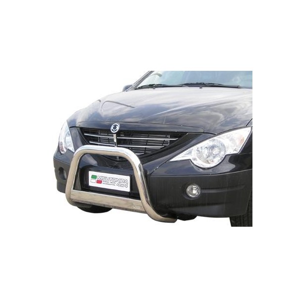 SsangYong Actyon nerezový predný ochranný rám 63mm