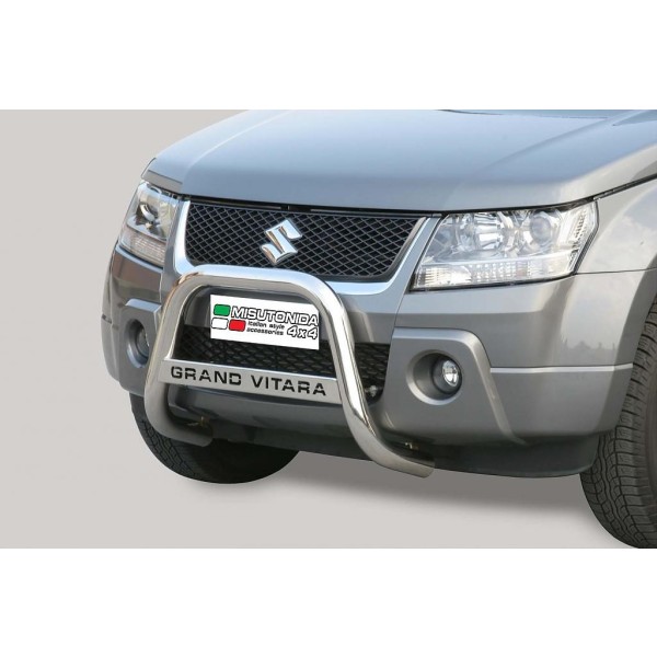 Suzuki Grand Vitara III nerezový predný ochranný rám 63mm