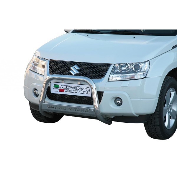 Suzuki Grand Vitara III FL nerezový predný ochranný rám 63mm