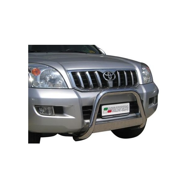 Toyota Land Cruiser KDJ 120/125 nerezový predný ochranný rám 63mm