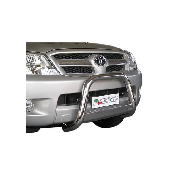 Toyota Hilux VII nerezový predný ochranný rám 63mm