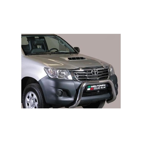 Toyota Hilux VII FL nerezový predný ochranný rám 76mm