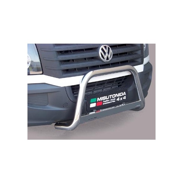 Volkswagen Crafter nerezový predný ochranný rám 63mm