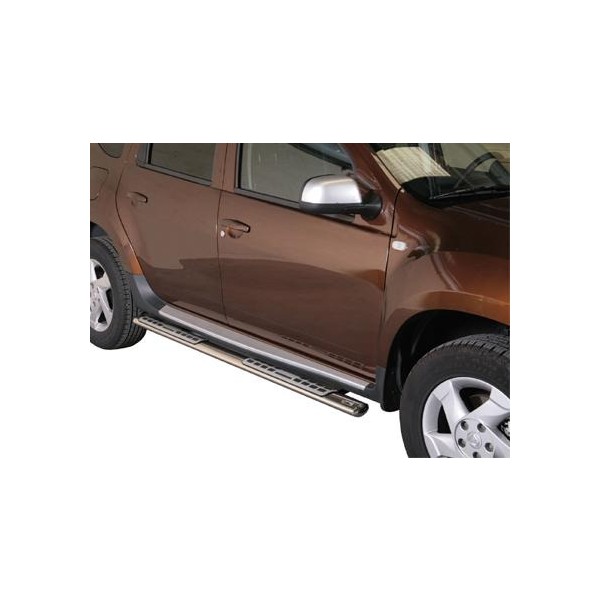 Nerez bočné dizajnové nášľapy Dacia Duster
