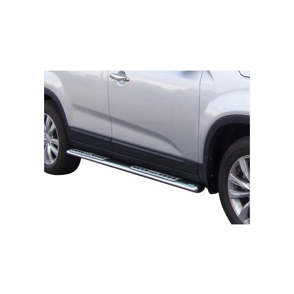 Nerez bočné dizajnové nášľapy Kia Sorento II