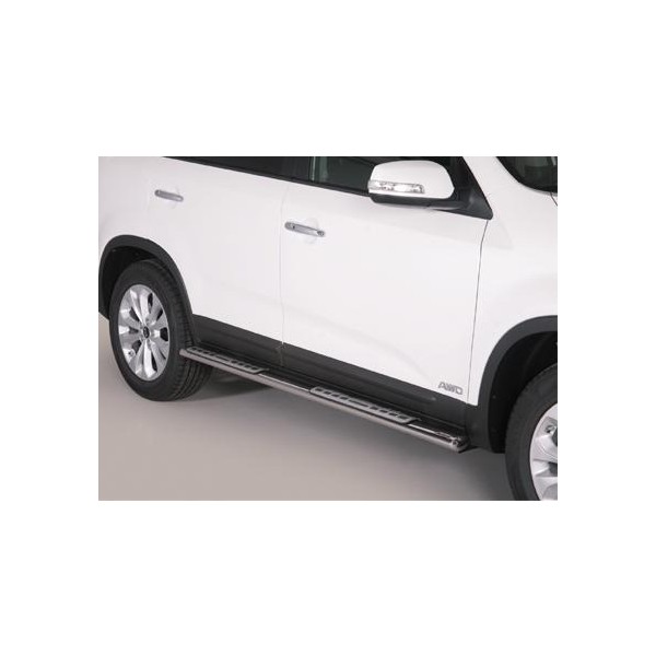 Nerez bočné dizajnové nášľapy Kia Sorento III