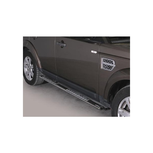 Nerez bočné dizajnové nášľapy Land Rover Discovery 4